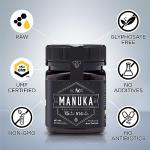Kiva Raw Manuka Honey UMF 15+, 100% Pure