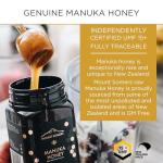 Mount Somers Premium Manuka Honey MGO 514+ 8.8oz