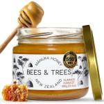 Bees & Trees Raw Manuka Honey 550+ MGO 380g