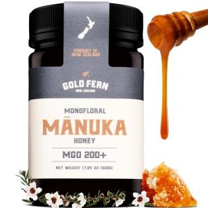 Gold Fern Raw New Zealand Manuka Honey 1.1lb