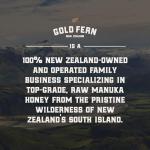 Gold Fern Raw New Zealand Manuka Honey 1.1lb