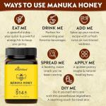 New Zealand Manuka Honey 514+ MGO 18 oz
