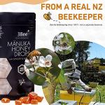 3Bee Manuka Honey Drops with Ginger & Lemon