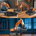 Reobrix RC Excavator Building Block Construction Toy