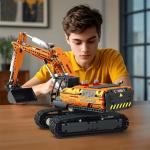 Reobrix RC Excavator Building Block Construction Toy