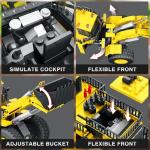 Reobrix RC Loader Building Block Toy for Kids