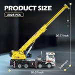 Reobrix RC Crane Truck Construction Building Toy