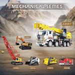 Reobrix RC Crane Truck Construction Building Toy
