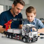 Reobrix RC Crane Truck Building Block Set