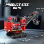 Reobrix RC Excavator Building Blocks Set 22014