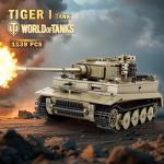 Reobrix Tiger I Tank Building Set for Adults