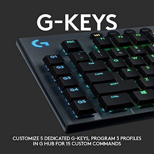 G815 RGB Mechanical Gaming Keyboard (Linear Switches)
