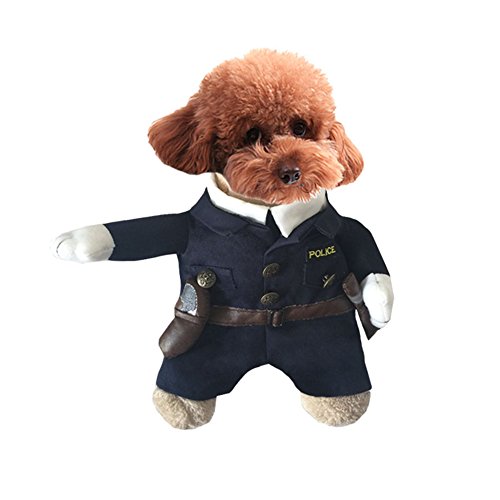 NACOCO Policeman Costume for Dogs and Cats