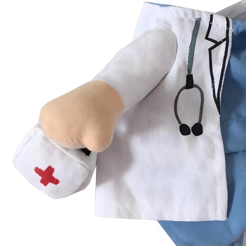 Funny Dog and Cat Doctor Costume Outfit