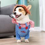 Deadly Doll Dog Costume for Halloween Fun
