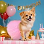 Adorable Tutu Skirt and Pearl Crown Costume Set