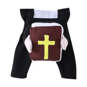 Funny Priest Costume for Dogs and Cats