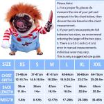 Deadly Doll Chucky Dog Costume for Halloween