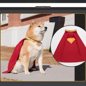 Krypto Superdog Costume Cape for Dogs