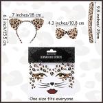 Cheetah Costume Set for Dogs and Cats