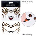 Leopard Cat Costume Set with Ears and Tail