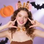 Khaki Giraffe Costume Tutu Set for Pets