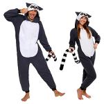 Unisex Animal Onesie Halloween Costume for Adults