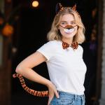 4-Piece Tiger Costume Set for Halloween Fun