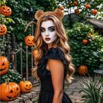 4-Piece Brown Bear Costume Set for Pets