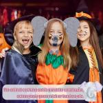 5-Piece Fuzzy Elephant Costume Set for Pets