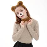 4-Piece Brown Bear Costume Set for Pets