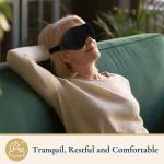 2/1 Pack Travel 3D Eye Mask Sleep Soft Padded Shade Cover Rest Relax Blindfold