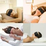 10pcs Travel 3D Eye Mask Sleep Soft Padded Shade Cover Rest Relax Blindfold
