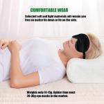 Silk Sleep Mask 2 Pack Blackout Eye Masks Adjustable Strap Soft Blindfolds