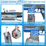 Electric Water Gun Realistic Gun with High Capacity High Powered Squirt Gun 32ft
