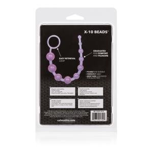 Calexotics X-10 Beads Anal Hp-Se1233142 Graduated Pliable & Durable