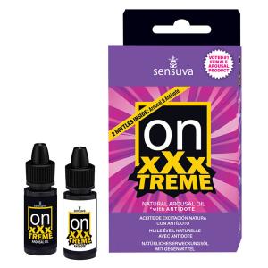 Sensuva ON xXxTREME Female Clitoral Natural Arousal Oil with Antidote included