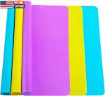 3 Pack Silicone Mat Large Silicone Sheets for Crafts, Liquid, Resin Jewelry Cast
