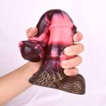 Simulated Ejaculate Fantasy Squirting Dildoe 10 Inch Suction-Cup Dong Women Toys