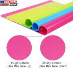 3 Pack Silicone Mat Large Silicone Sheets for Crafts, Liquid, Resin Jewelry Cast