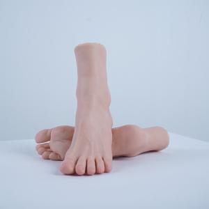 Realistic Silicone Female Foot Model Lifesize Mannequin Display Fake Feet Model