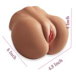 Male Realistic Masturbater Cup Stroker Pocket-Pussy Toy Men Lubricants