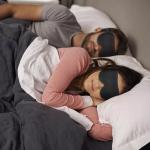 3D Silk Sleep Eye Mask Soft Padded Travel Blindfold