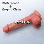Premium Realistic 8.3 Inch Lifelike Real Dong Suction Cup Waterproof Women Toy