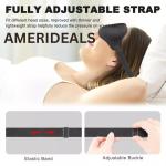 3D Silk Sleep Eye Mask Soft Padded Travel Blindfold