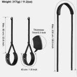 Bondage Leg Straps Thigh cuffs Restraints Belt Body Harness Adults Couple Black