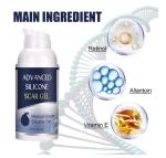 Advanced Silicone Scar Gel Cream, for Surgical Scars, Stretch Marks, Acne