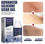 Advanced Silicone Scar Gel Cream, for Surgical Scars, Stretch Marks, Acne