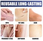 Advanced Silicone Scar Gel Cream, for Surgical Scars, Stretch Marks, Acne