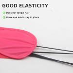 12 PCS Multicolor Sleep Eye Masks Blindfolds Adjustable Travel Party Game